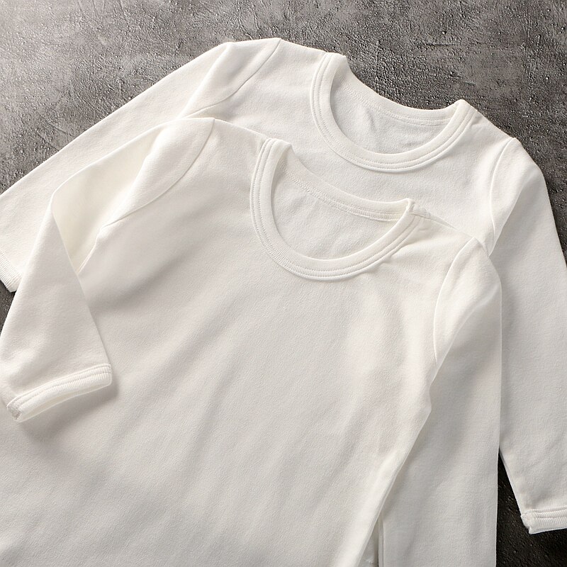 儿童装男童女童宝宝纯白色长袖T恤幼儿园打底衫秋衣睡衣单件上衣,童装/婴儿装/亲子装,T恤,淘宝优惠券,粉丝福利购,淘宝优惠卷