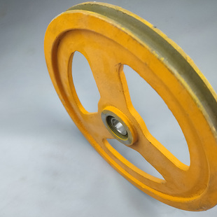 奥 6205 斯 6201 6003底坑限速器涨绳轮 蒂森涨紧轮320 电梯配件