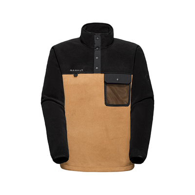 MAMMUT猛犸象男士Moonstone复古机能风轻量保暖立领中层抓绒衣