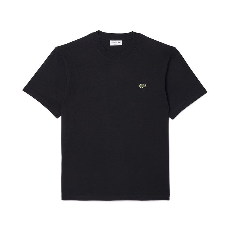 【王一博同款】LACOSTE法国鳄鱼男士纯棉简约T 恤TH7318