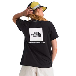 TNF北面女款Evolution Box探索印花潮流休闲宽松短袖T恤NF0A8B6W