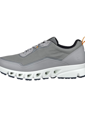 ECCO爱步男款皮面运动鞋GTX防水透气耐磨运动休闲鞋 翱翔880284