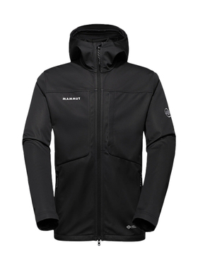 MAMMUT猛犸象男士Ultimate VIII八代户外GTX连帽夹克软壳外套