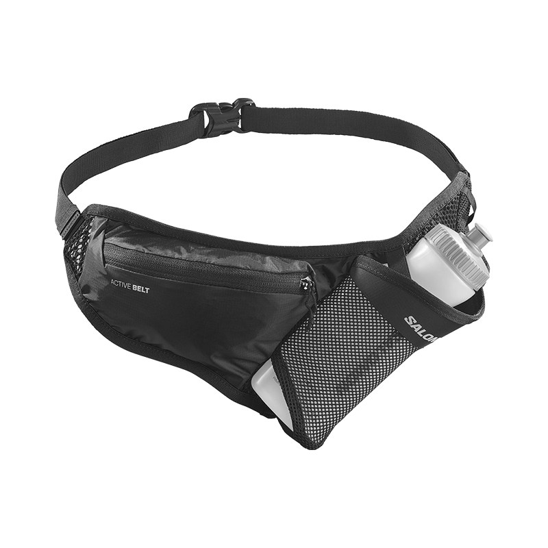Salomon萨洛蒙男女款Active轻量贴合运动腰带3D水壶跑步腰包