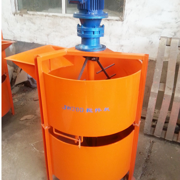 混凝土砂浆搅拌储浆机 立式小型双层灰浆搅拌桶电动多规格搅拌机