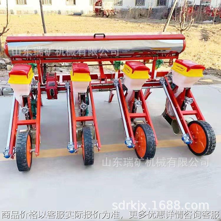 现货供应行数规格可选株距可调悬浮玉米大豆花生点播机深施肥悬浮