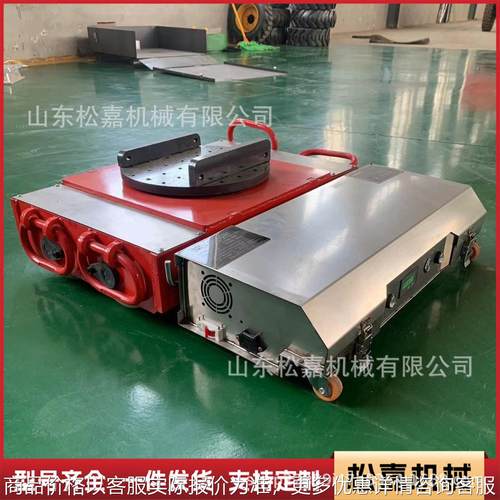 搬运坦克车电动万向轮旋转直行运输车重型货物运输钢轮胶轮小坦克