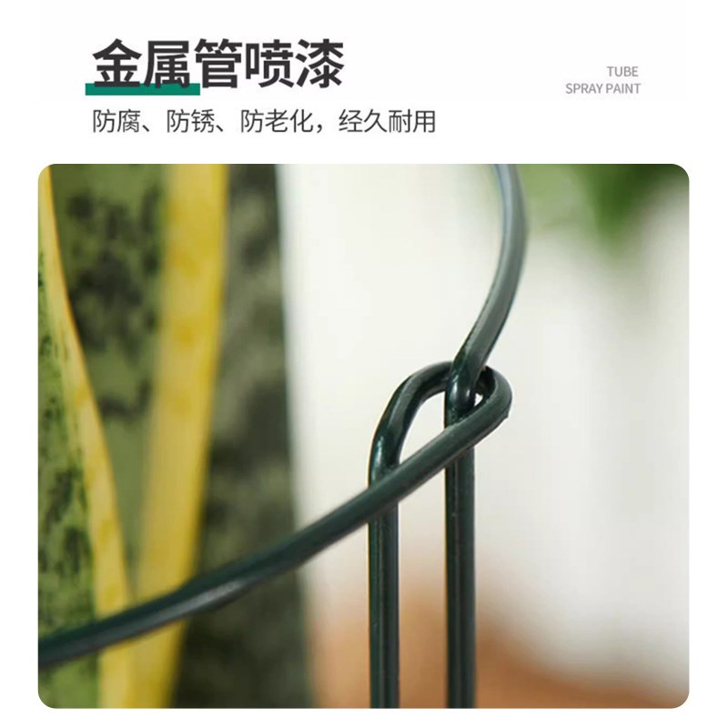 铁艺花支撑架金钱树绣球花卉爬藤植物半圆护叶固定架防倒伏护花架