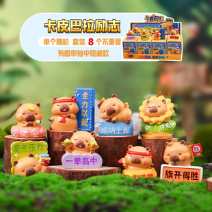 卡皮巴拉励志成功上岸圣诞新年加油考研考公逢考必过遇题会做礼物