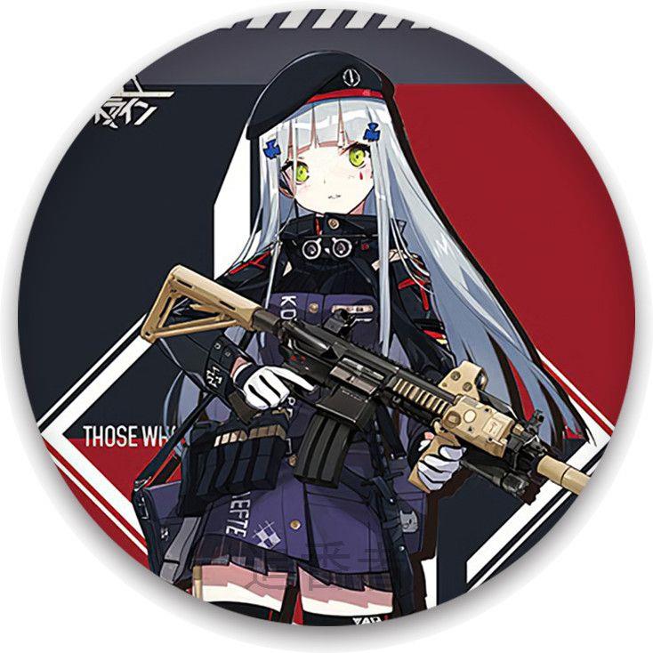 少女前线动漫周边索米徽章 少女前线周边吧唧COS挂件马口铁胸针