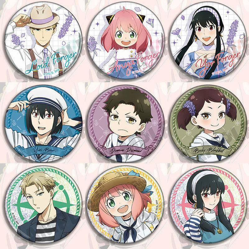 间碟过家家吧唧动漫周边二次元cos胸章马口铁徽章镭射吧唧胸针