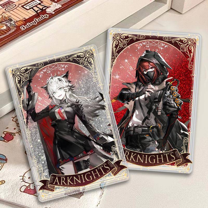 明日方舟周年流沙麻将荒芜拉普兰德异格缄默德克萨斯亚克力饰品女