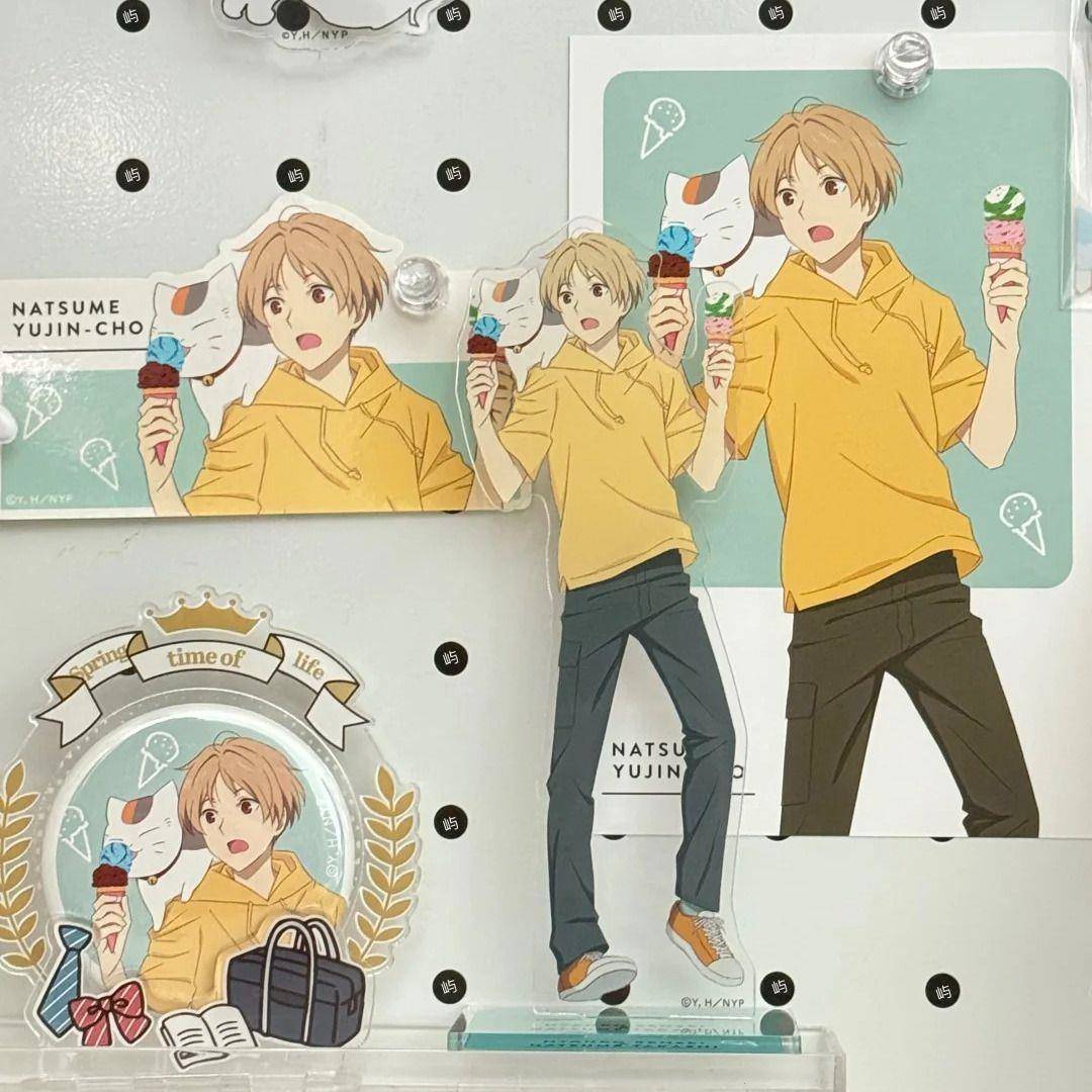 小红书同款高颜值夏目友人帐动漫周边自制夏目贵志亚克力桌面立牌