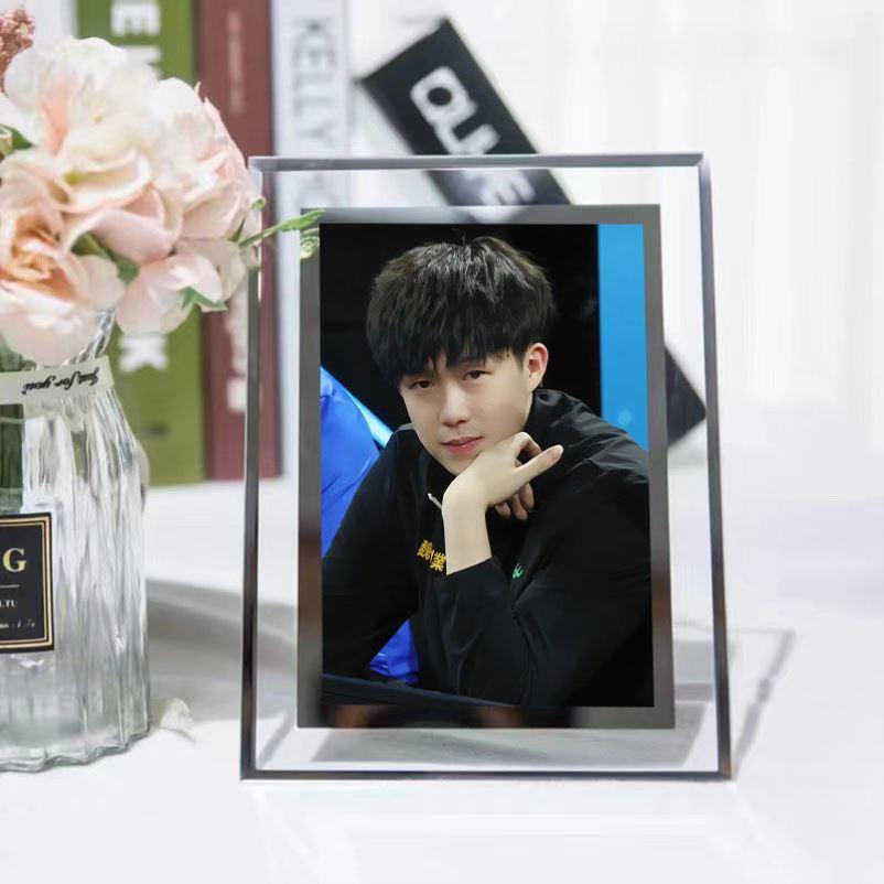孙颖莎王楚钦相框摆台定制打印照片莎头周边桌面摆件立牌diy创意