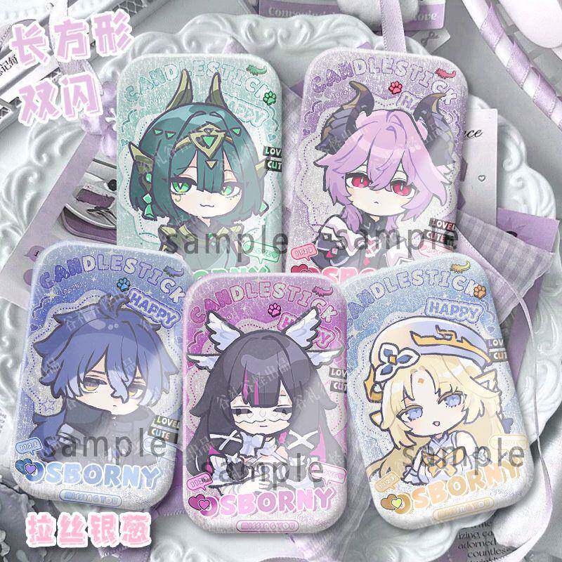 杜林哥伦比娅奈芙尔空月之歌双闪吧唧周边谷镭射徽章菲林斯Q版谷