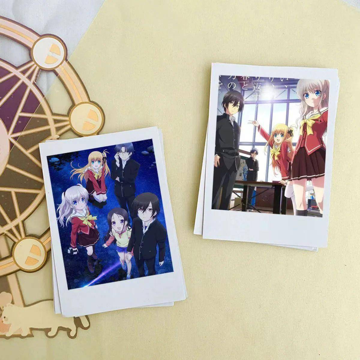 夏洛特Charlotte周边lomo小卡乙阪有宇友利奈绪次元动漫照片相簿