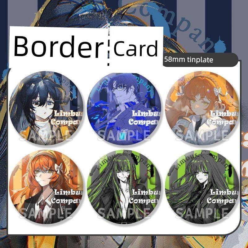 边狱巴士鸿璐格里高尔以实玛利阿方索徽章吧唧动漫周边镭射马口铁