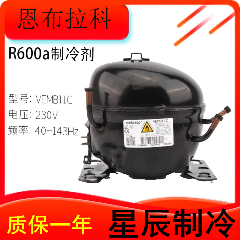 原装恩布拉科R600A电冰箱