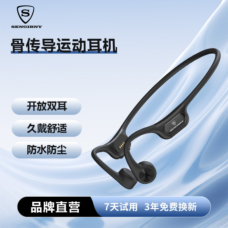 德国SENGIRNY运动游泳骨传导耳机