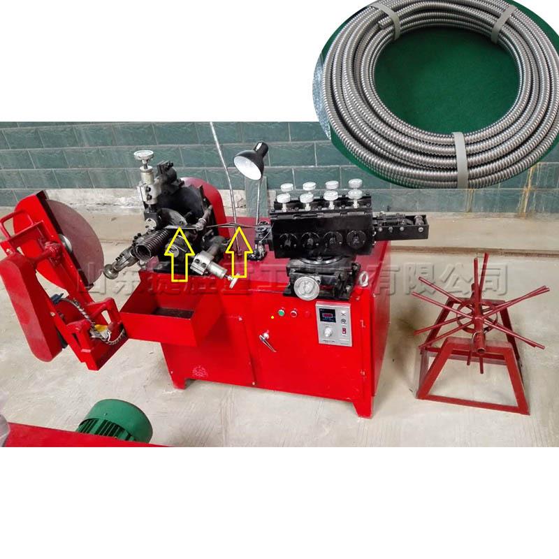 波纹管成型机预应力金属波纹管制管机镀锌钢带卷波纹管设备