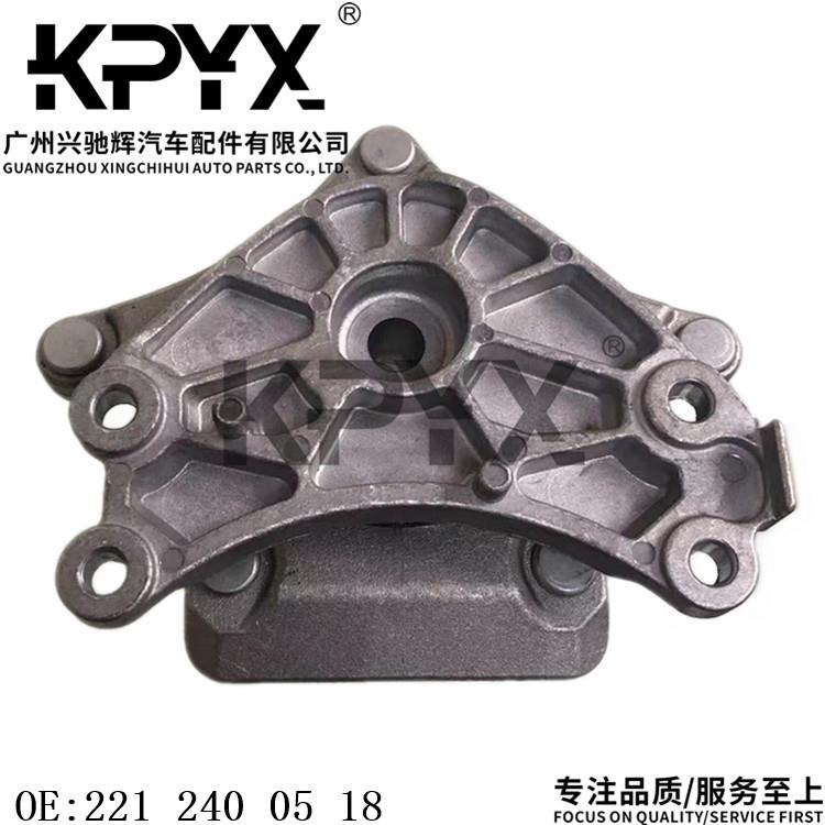 适用于奔驰W221W204C216波箱机脚胶变速箱支架胶垫OE:2212400518