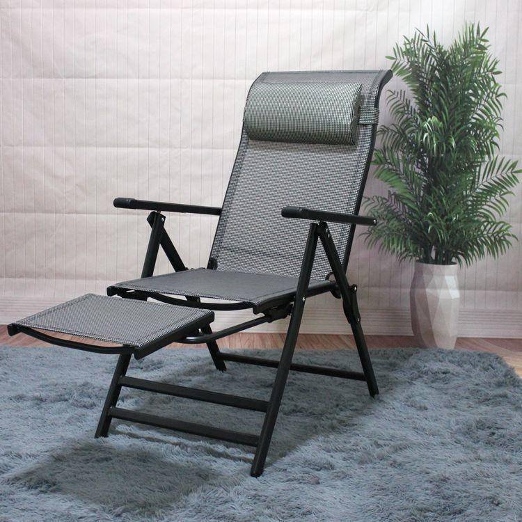 多功能抽拉式折叠椅躺椅办公椅午休睡椅电脑椅会议椅可调节扶手椅