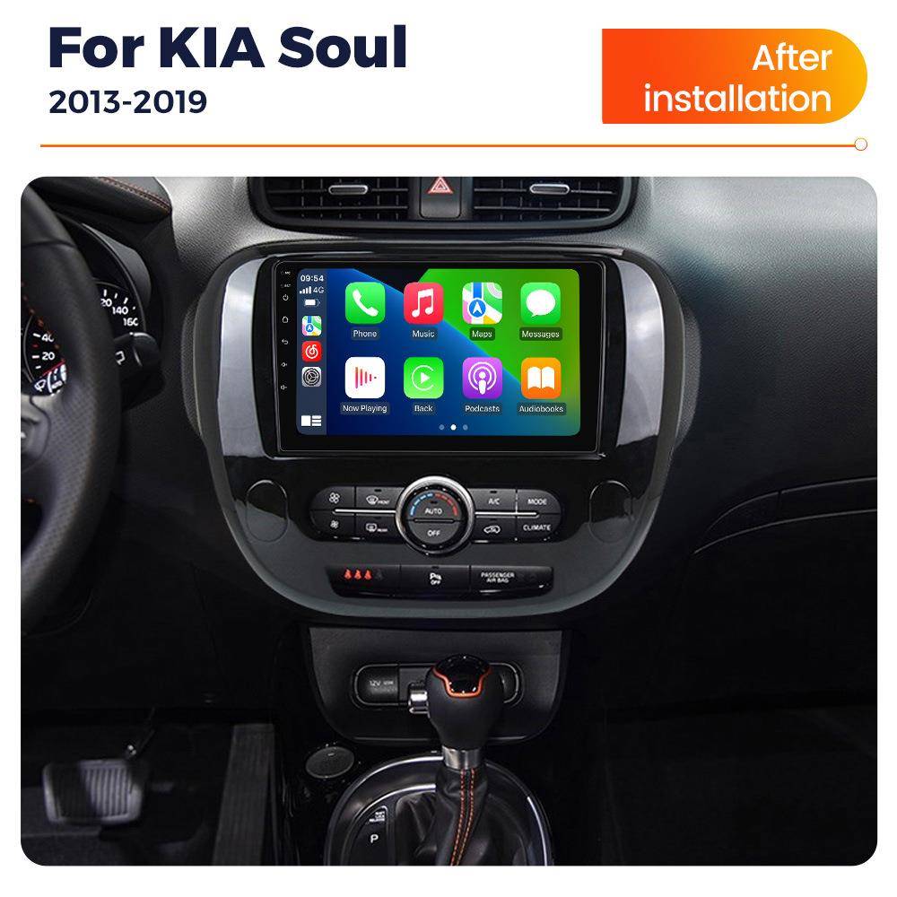 适用于KIASoul2014-2018起亚秀尔大屏安卓车载智能中控导航仪