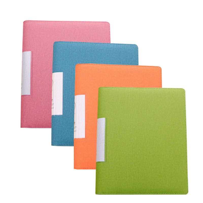 定制活页本a4活页夹大容量插页资料册100页办公收纳文件夹定logo