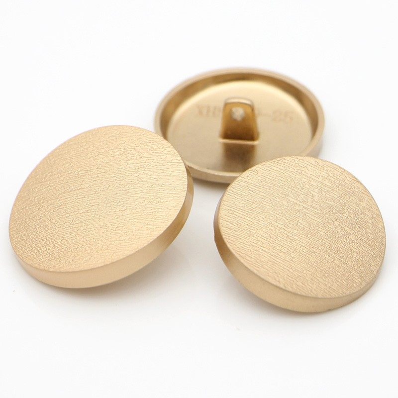 金属扣男女衣服纽扣圆形大衣扣高档风衣毛衣扣百搭金色磨砂金属扣,居家布艺,纽扣,淘宝优惠券,粉丝福利购,淘宝优惠卷