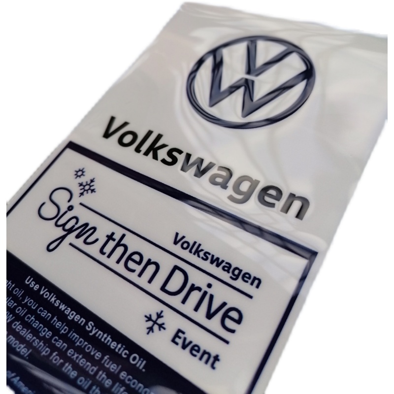 大众车贴挡风玻璃贴改装贴纸汽车文化静电贴