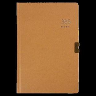 365天日记本带锁复古欧式笔记本子一年一期加厚超厚记事本送人a5