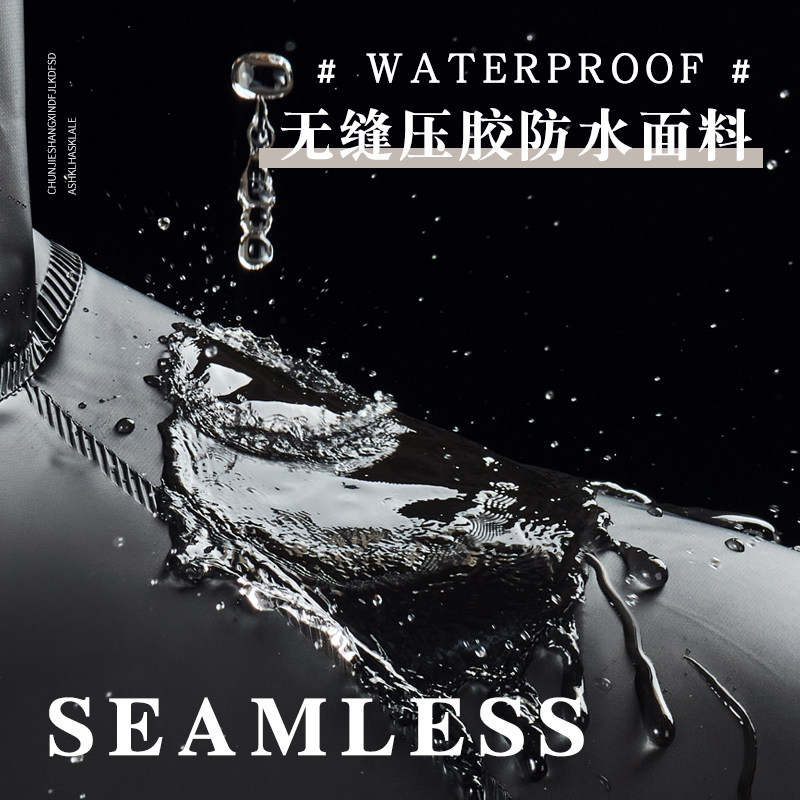 雨服单件 上衣加厚防水外套 塑料透明电动车男分体雨衣透气户外