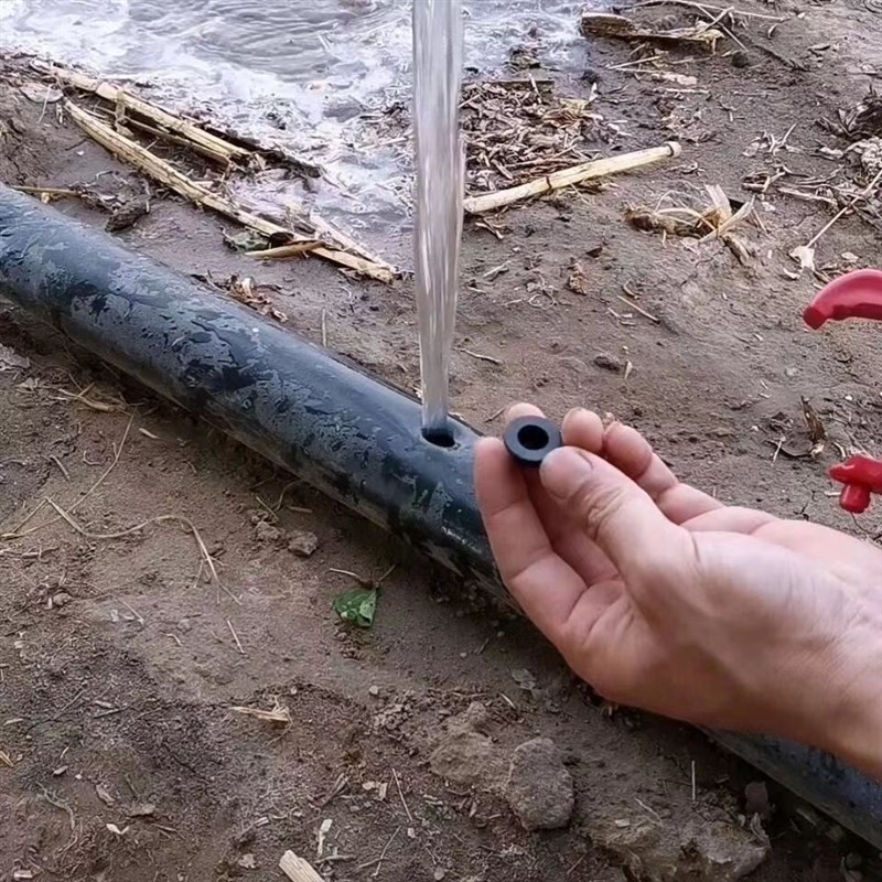 补丁 滴灌带主管水带软管补洞堵洞 旁通阀主管插孔防漏水pe管补丁