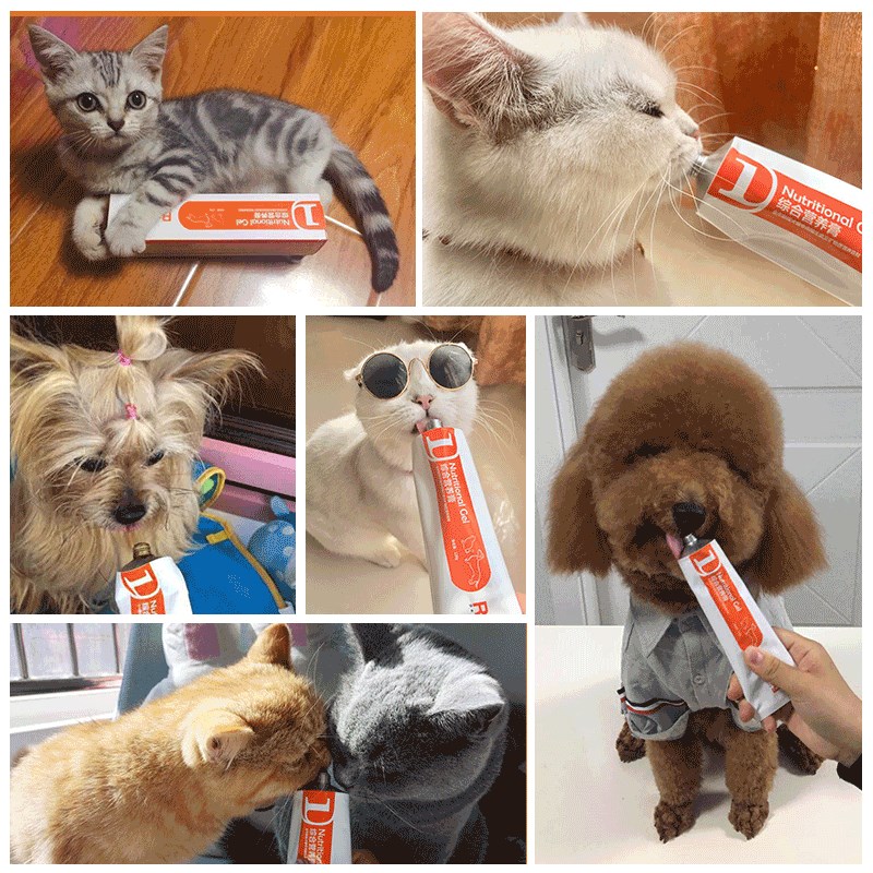 红狗营养膏猫咪狗狗专用化毛膏泰迪宠物幼犬幼猫增肥微量元素120g