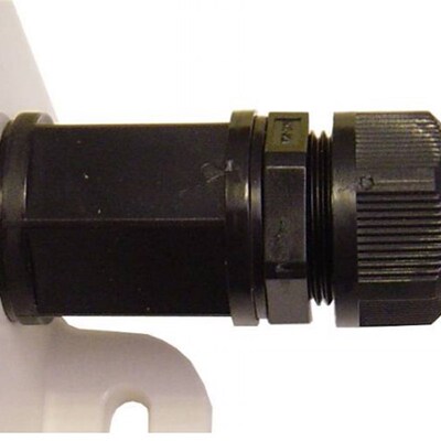 威连VILIAN单头带线网桥网络线防水连接器 RJ45伺服信号防水接头