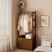 衣帽架一件起批多功能卧室挂衣架现代简约挂衣服 落地衣架放房间