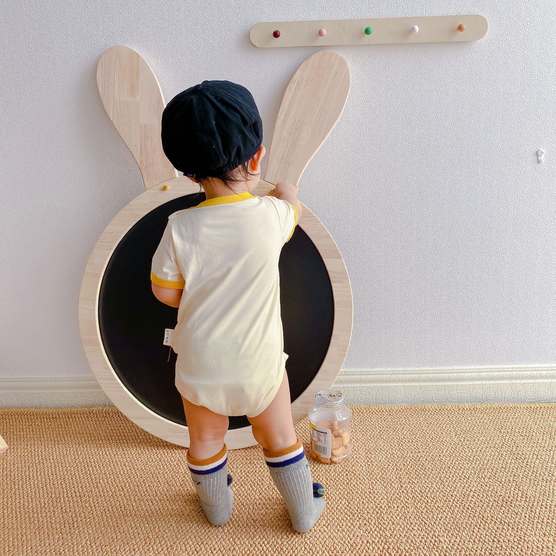 创意小羊牛长颈鹿兔子动物造型小黑板可擦涂鸦画画黑板