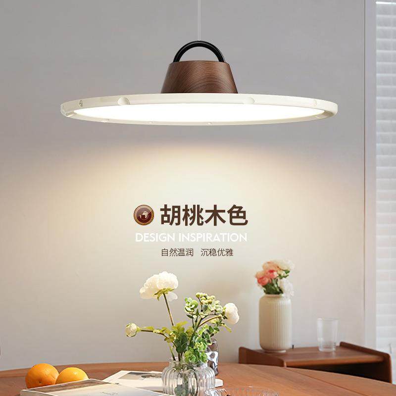 侘寂风渔夫帽吊灯中古风创意吧台饭厅设计师2025新款简约餐厅灯具