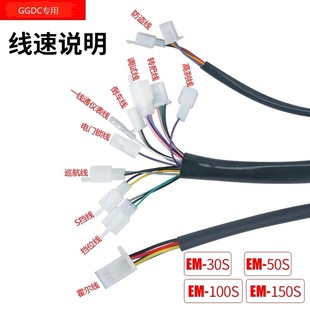 VOTOL蓝德7280S控制器7255/72350/72490线束数据线霍尔线功能线刹