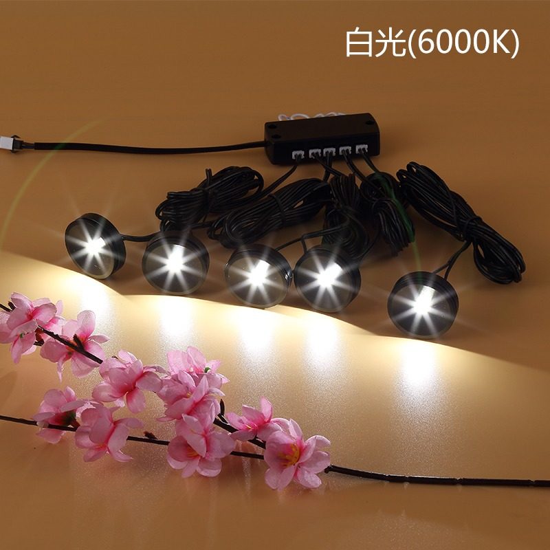 LED超薄1W明装小射灯展柜酒柜酒柜精品书柜灯手办模型散光彩色灯,家装灯饰光源,明装射灯,淘宝优惠券,粉丝福利购,淘宝优惠卷