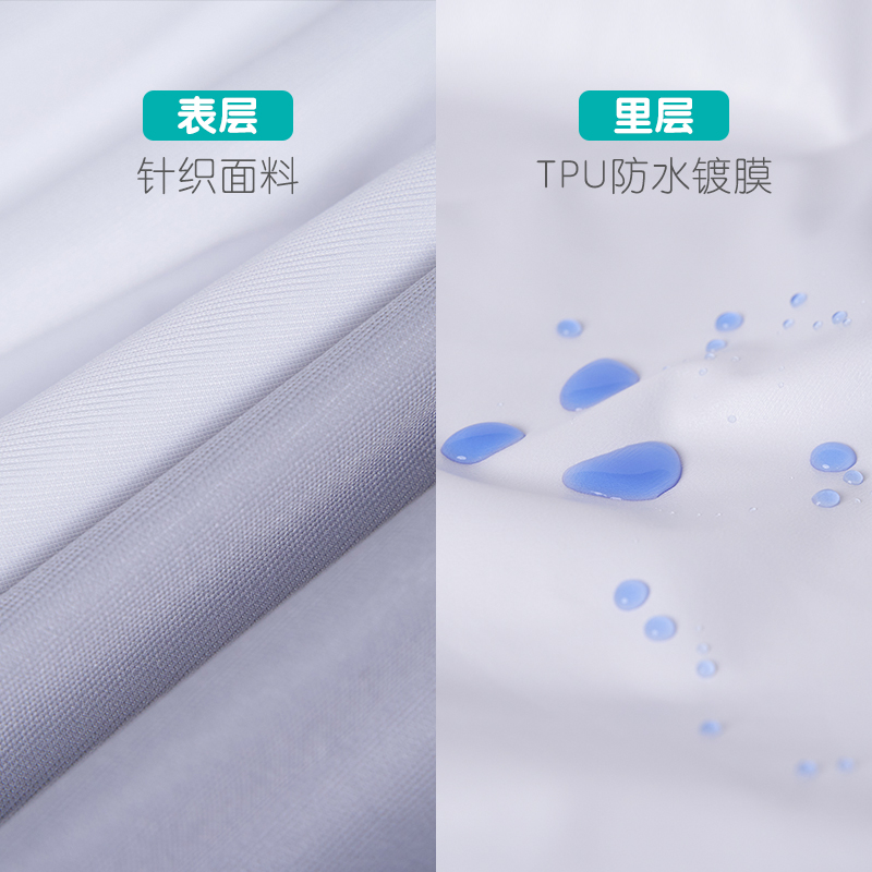 防水防螨虫口水汗头油枕头枕心保护套枕芯内胆隔离层套枕套隔离套