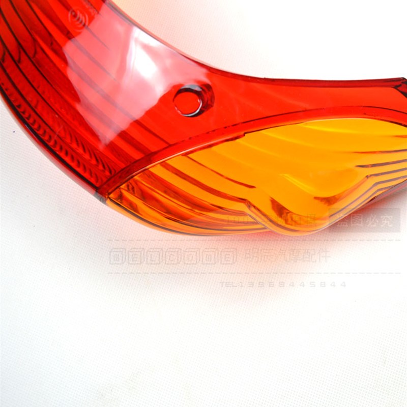 新款电动摩托车巧格尾灯壳福喜后灯罩100花嫁福禧JOG后刹车转向灯