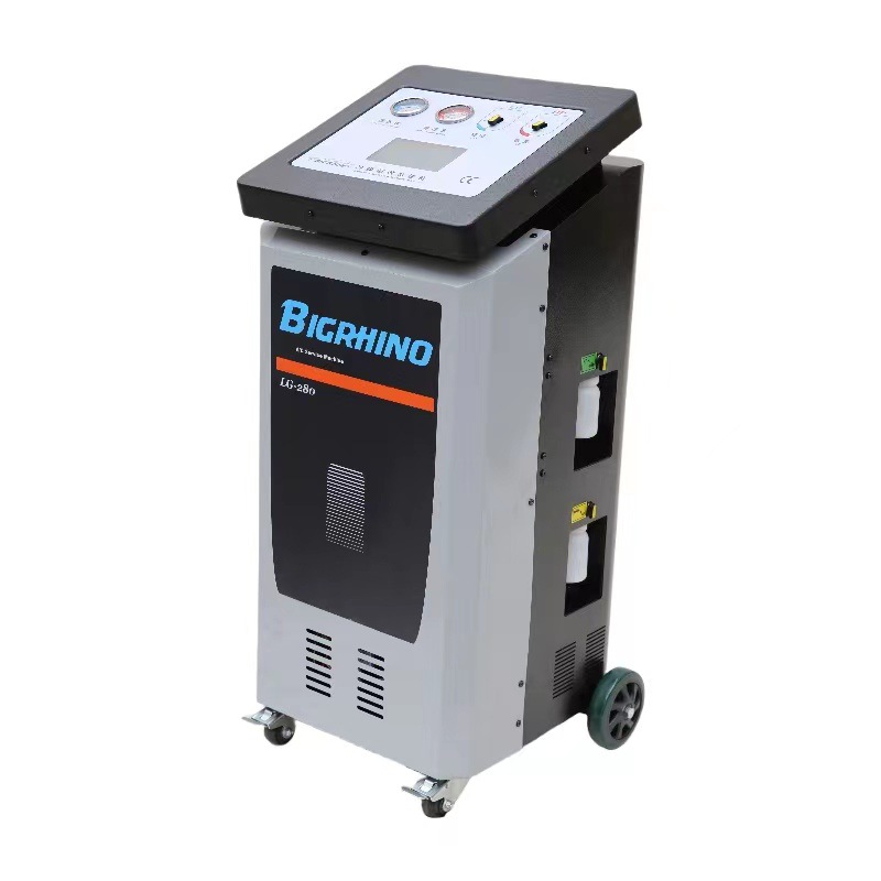 巨犀汽车空调冷媒回收加注机制冷剂抽真空设备LG-280