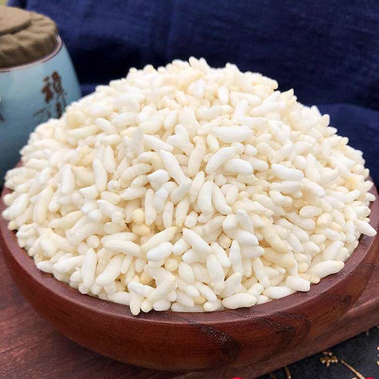 农家手工炒米散装原味湖北天门特米饼/仙贝/大米制品