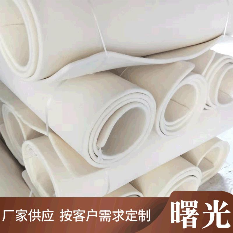 供应工业羊毛毡高密度吸油耐高温耐磨密封毛毡条垫圈异型毛毡件