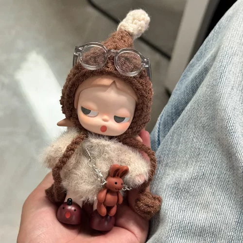Zsiga人生秀场系列超可爱奶茶毛衣针织帽子套装mini可动人偶着替