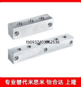 气压用连接块形 端面不贯穿螺径选择型  KAF11/KAF12-4K-Q1-R1-G1