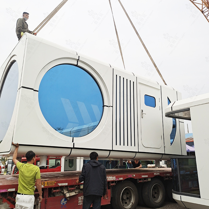 营地集成屋民宿 度假景区酒店星空房 酒店加盟精品民宿UFO主题舱