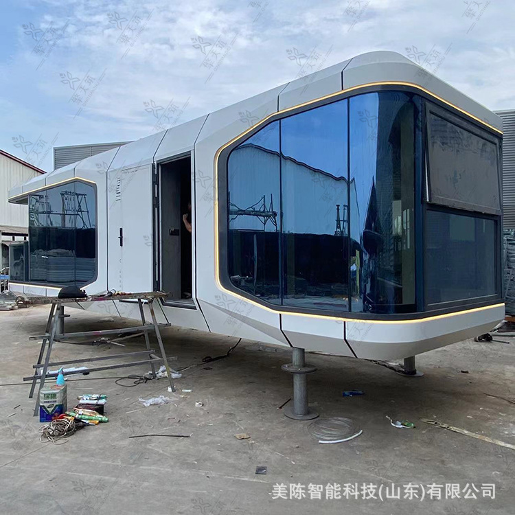 网红打卡民宿小屋星空酒店 户外露营太空舱民宿方舱 移动时尚房屋