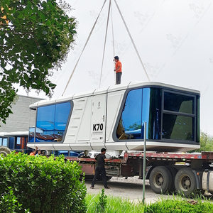 度假村现代风格移动民宿酒店新农村建设康养文旅民宿健康驿站